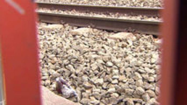 Telediario 1 - Un hombre fue arrollado por un tren en Madrid