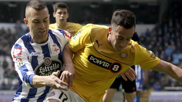 Fútbol - Deportivo de la Coruña 0 - Espanyol 0