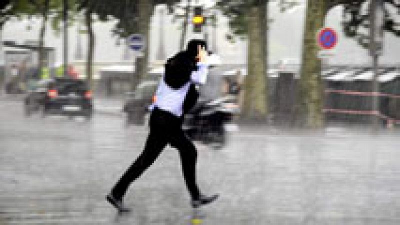 Precipitaciones en puntos del suroeste y centro peninsular