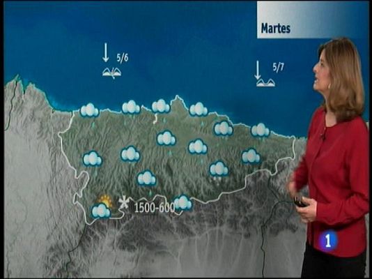 Panorama Regional - El tiempo en Asturias - 23/03/15