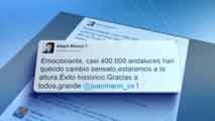 Telediario 1 - El debate político ya no se entiende sin las redes sociales