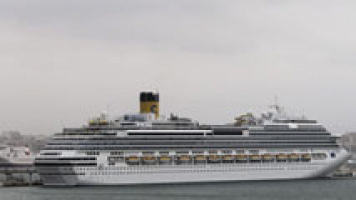Telediario 1 - 100.000 cruceristas más a Baleares