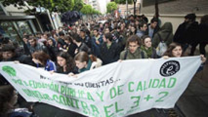 Segunda huelga educativa del año contra el decreto 3+2