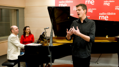 Estudio 206 - Philippe Jaroussky (contratenor) y Jerôme Ducros (piano)