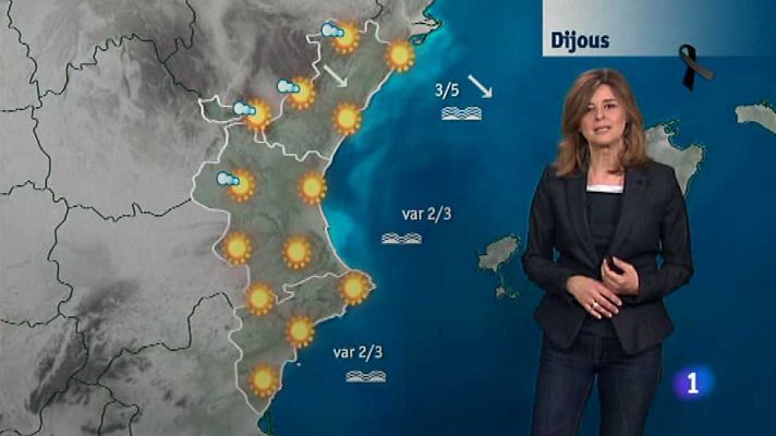 L'informatiu - Comunitat Valenciana - El tiempo en la Comunidad Valenciana - 25/03/150