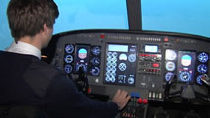 Simulador virtual para entrenar a los pilotos