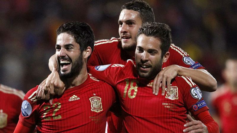 España vs Ucrania en La 1 de TVE