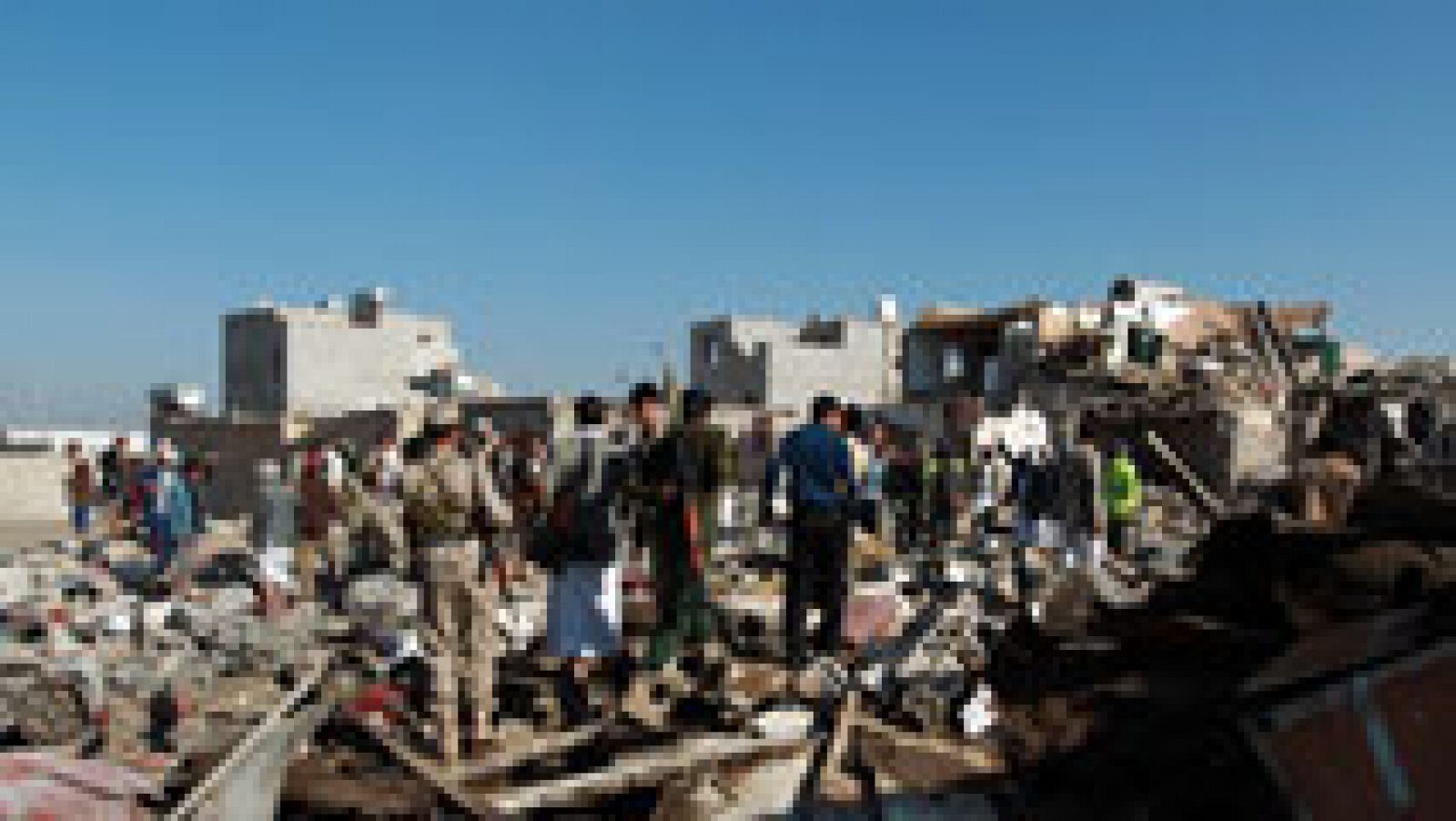 Telediario 1: Mueren al menos 20 civiles en un bombardeo saudí en Yemen | RTVE Play