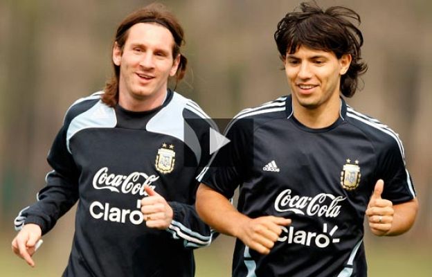  - Messi y Agüero se ven las caras