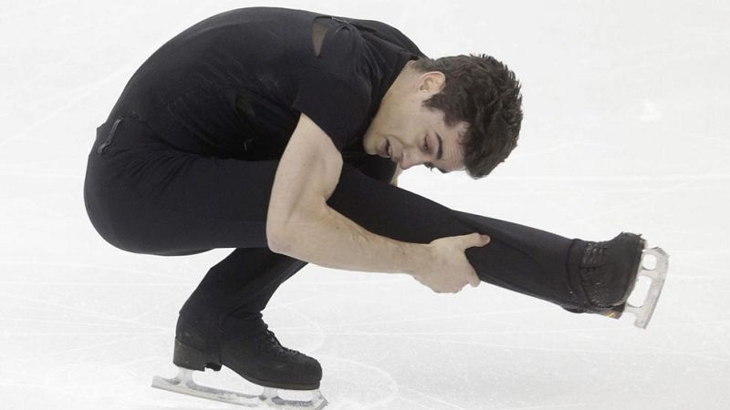 Javier Fernández es segundo tras el programa corto