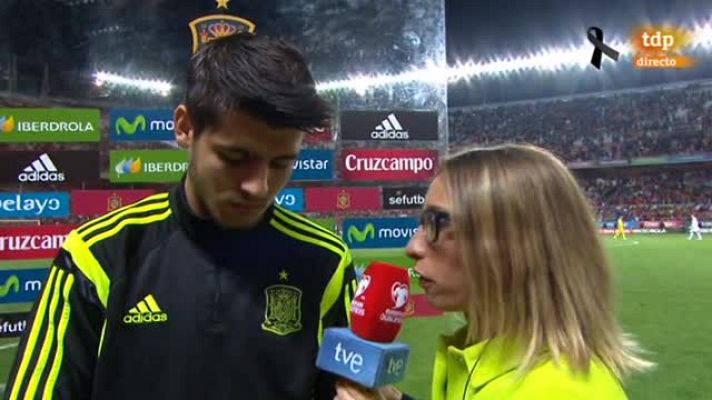 Eurocopa - Morata: "Lo mejor de todo son los tres puntos"