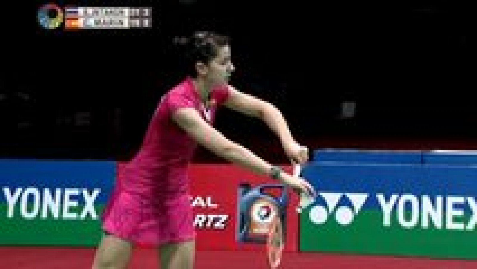 Bádminton: 'Indian Open'. Semifinal: R. Intanon - C. Marín | RTVE Play