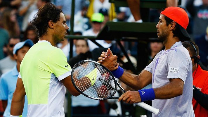 Telediario 1 - Nadal, preocupado por la "ansiedad" que le generan los contratiempos en pista