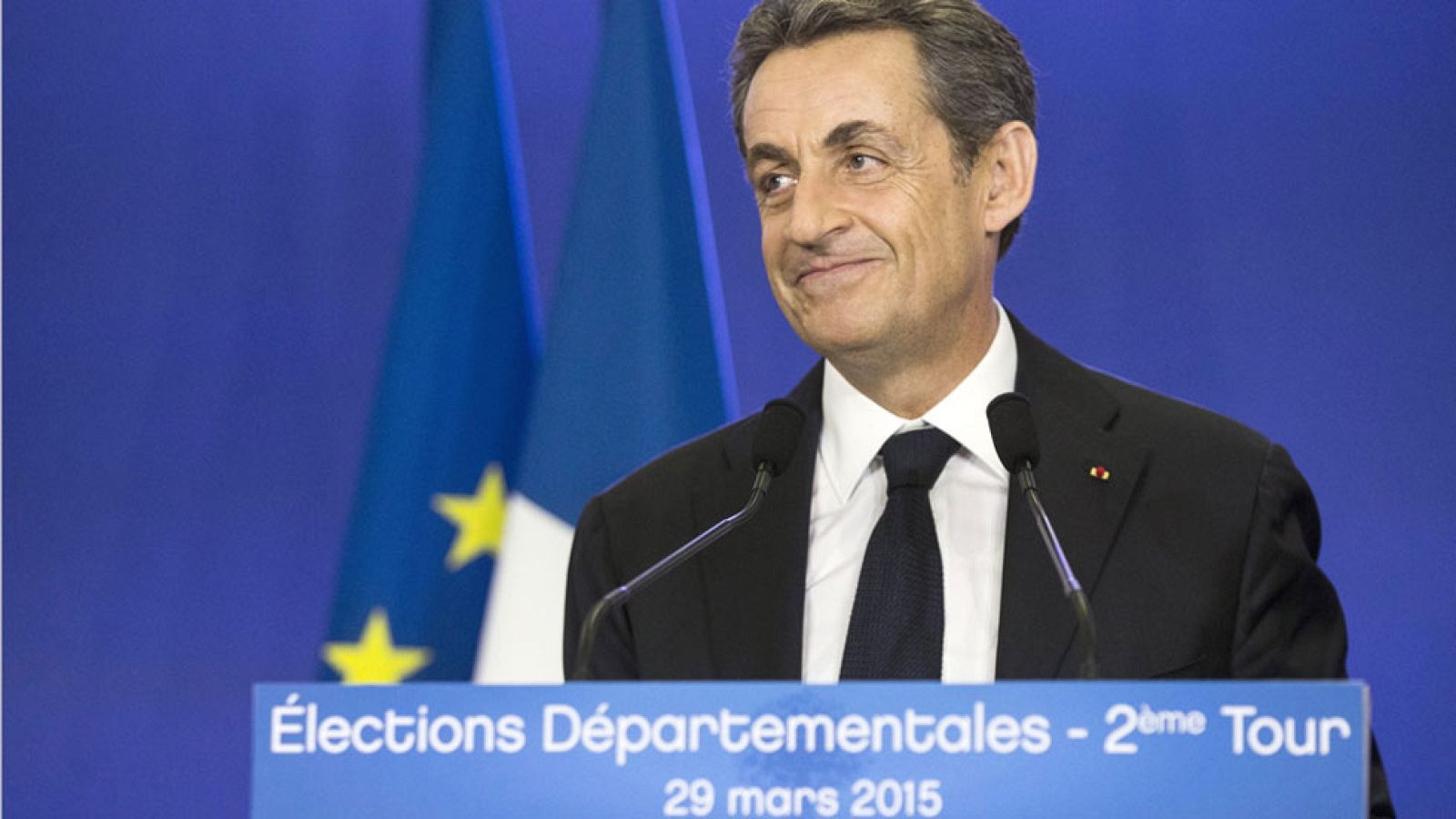 El centroderecha de Sarkozy arrasa en las elecciones departamentales francesas