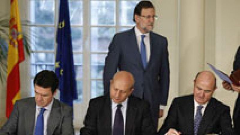 Último día de inauguraciones de Rajoy antes de las elecciones autonómicas.