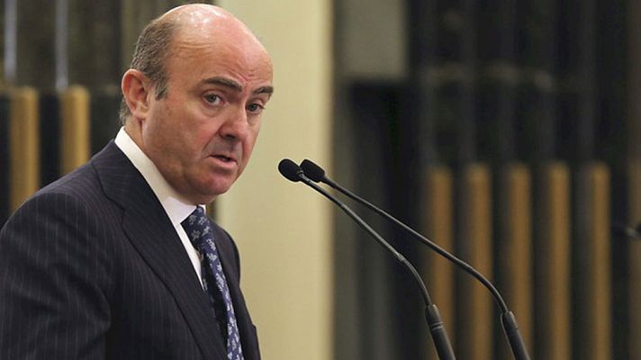 Telediario 1 - Guindos: la economía española podría crecer hasta un 3%