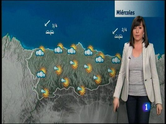 Panorama Regional - El tiempo en Asturias - 31/03/15