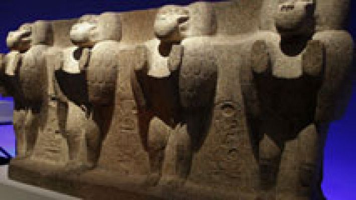 Telediario 1 - "Animales y Faraones", nueva exposición en el Caixaforum