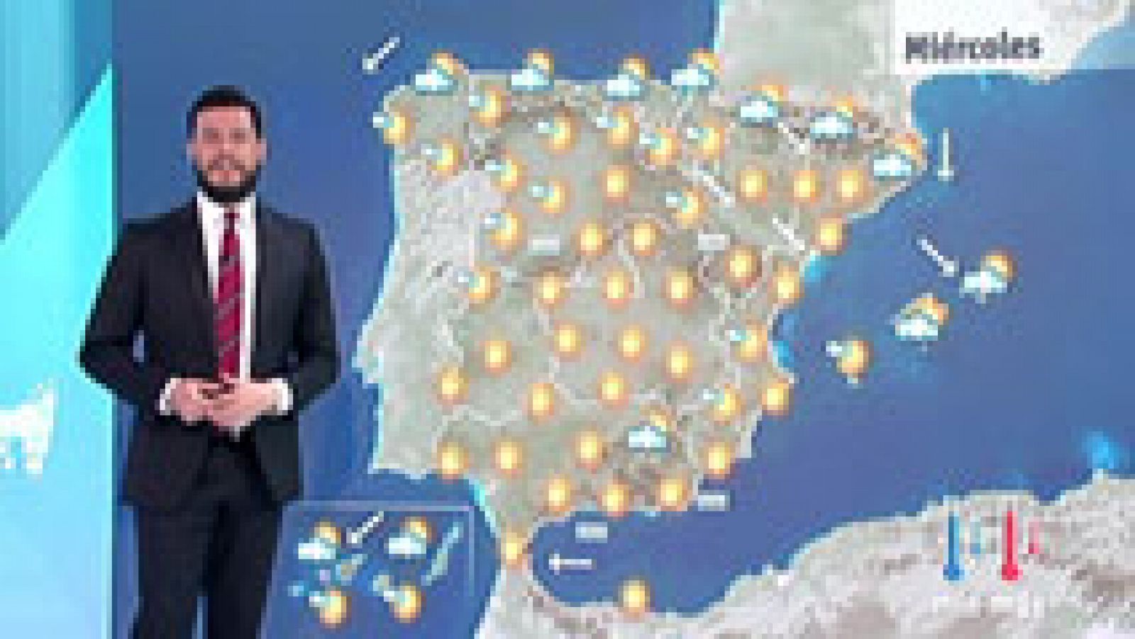 El tiempo: Temperaturas más frescas en el norte  | RTVE Play