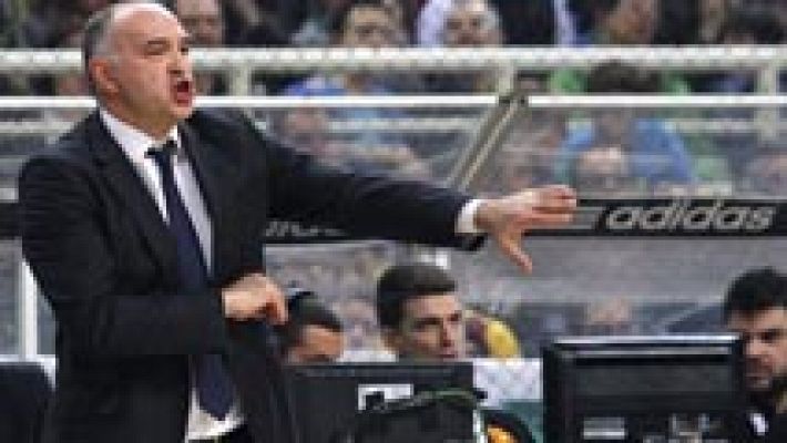 Telediario 1 - Pablo Laso: "Solo pienso en ganar el partido"