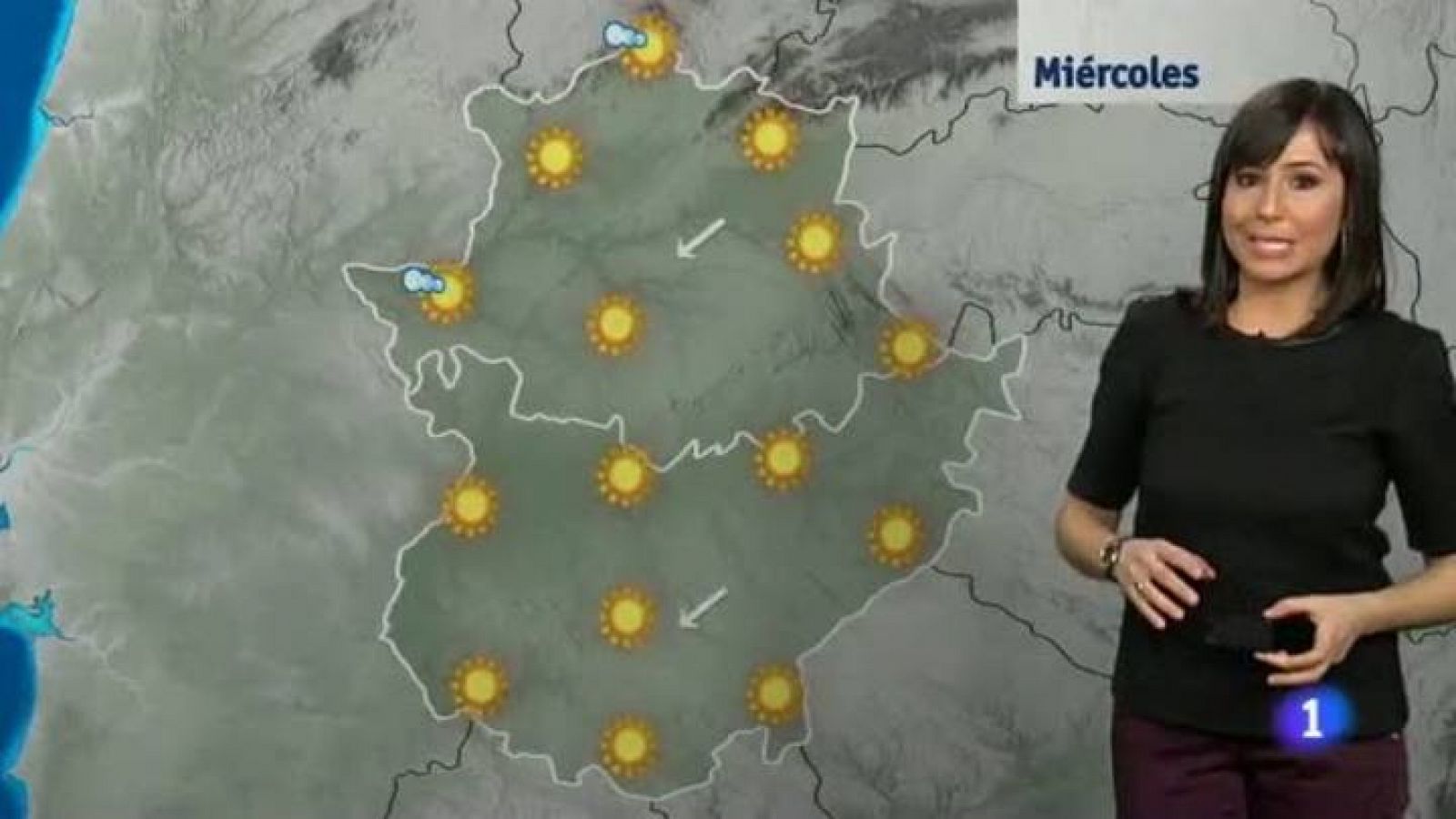El Tiempo en Extremadura - 01/04/15