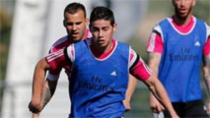 Telediario 1 - Pepe estará 15 días de baja y James ya está disponible