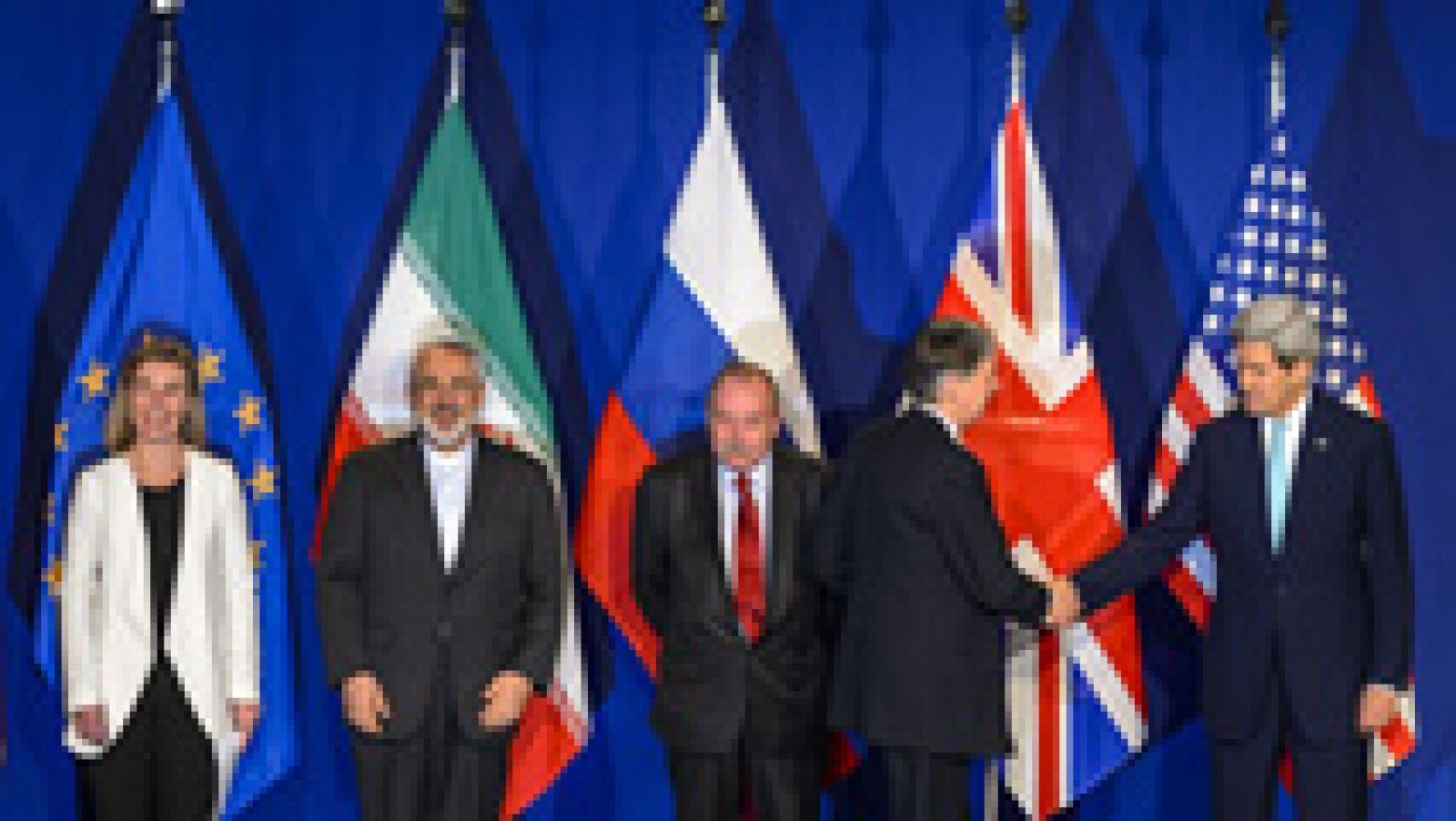 Telediario 1: La UE y EE.UU. alcanzan un acuerdo con Irán sobre su programa nuclear | RTVE Play