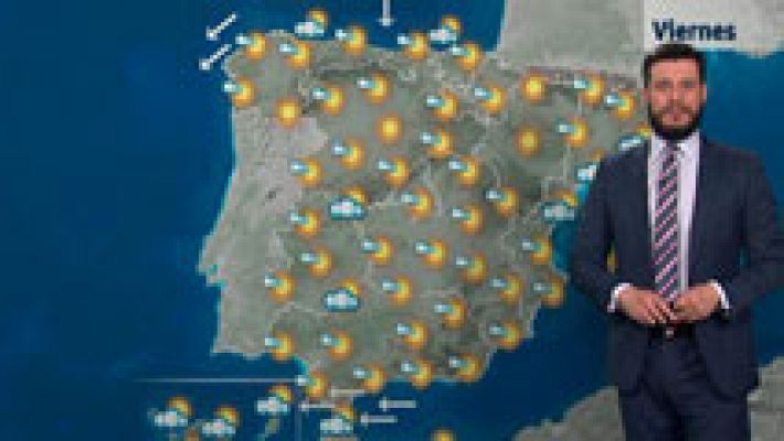 El tiempo - Viernes soleado y cálido en todo el país