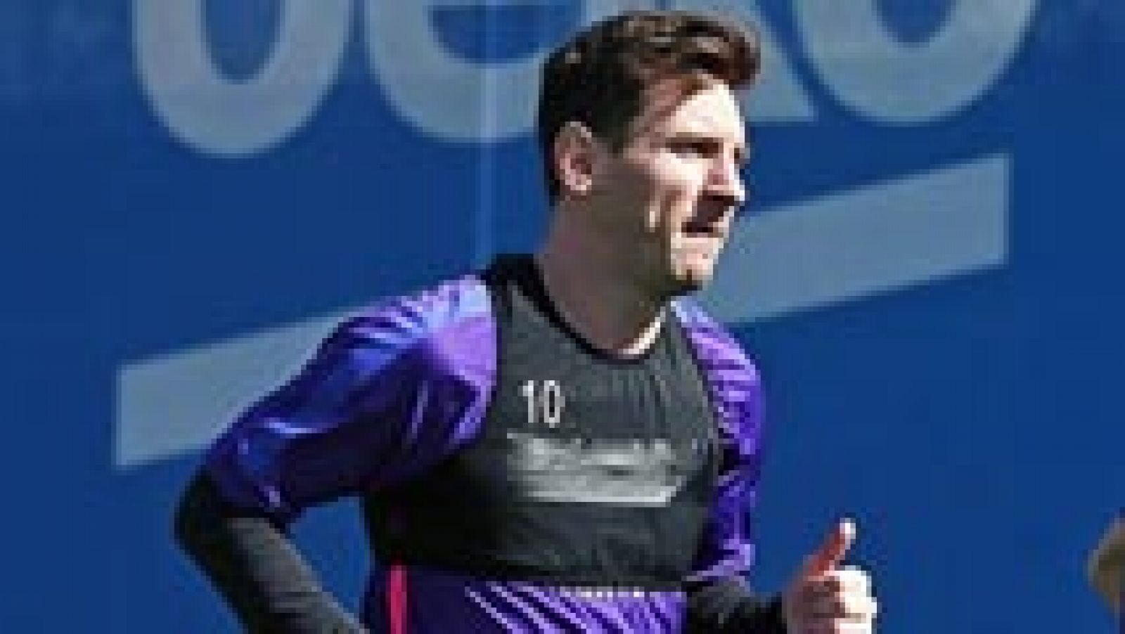 Telediario 1: Messi entrena con normalidad | RTVE Play