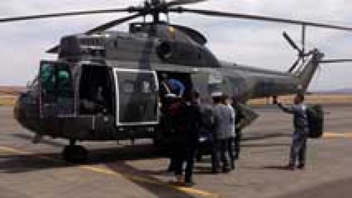 Telediario 1 - Ya han sido localizados los tres espeleólogos españoles