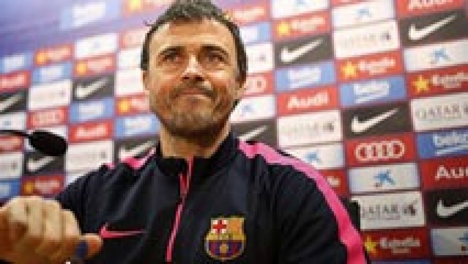 Telediario 1: Luis Enrique: "Messi está en inmejorables condiciones" | RTVE Play