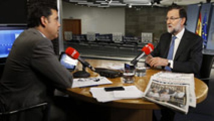 Telediario 1 - Rajoy: "No tiene ningún sentido pitar el himno en la final de la Copa del Rey"