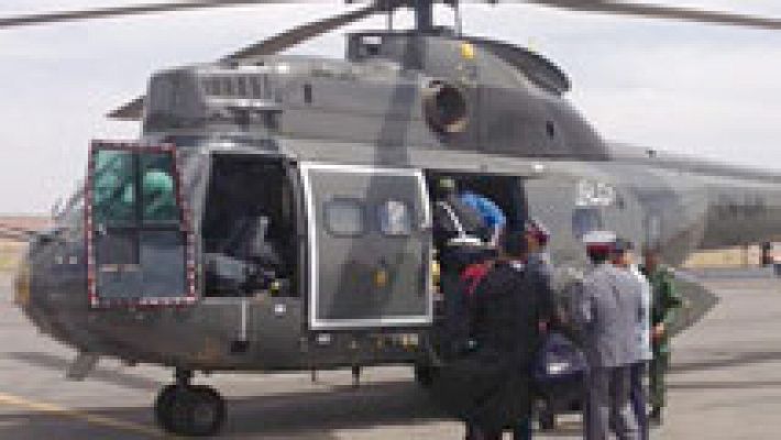 Telediario 1 - El rescate de los dos montañeros españoles en Marruecos