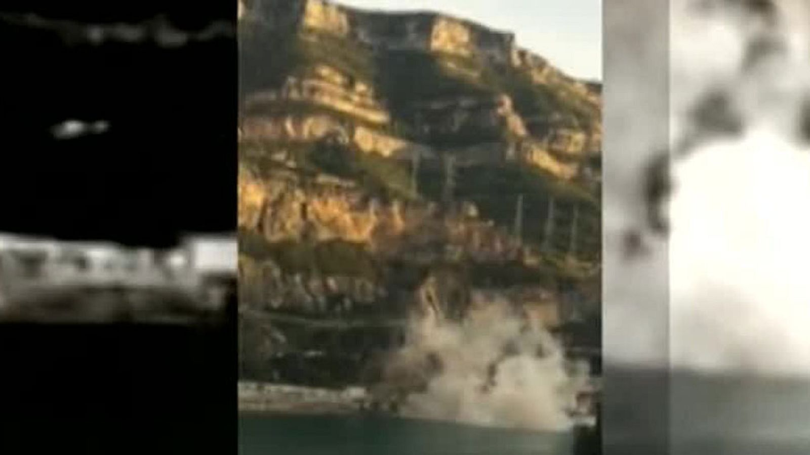 Un desprendimiento de tierras bloquea un túnel de una central eléctrica de Iberdrola en Valencia