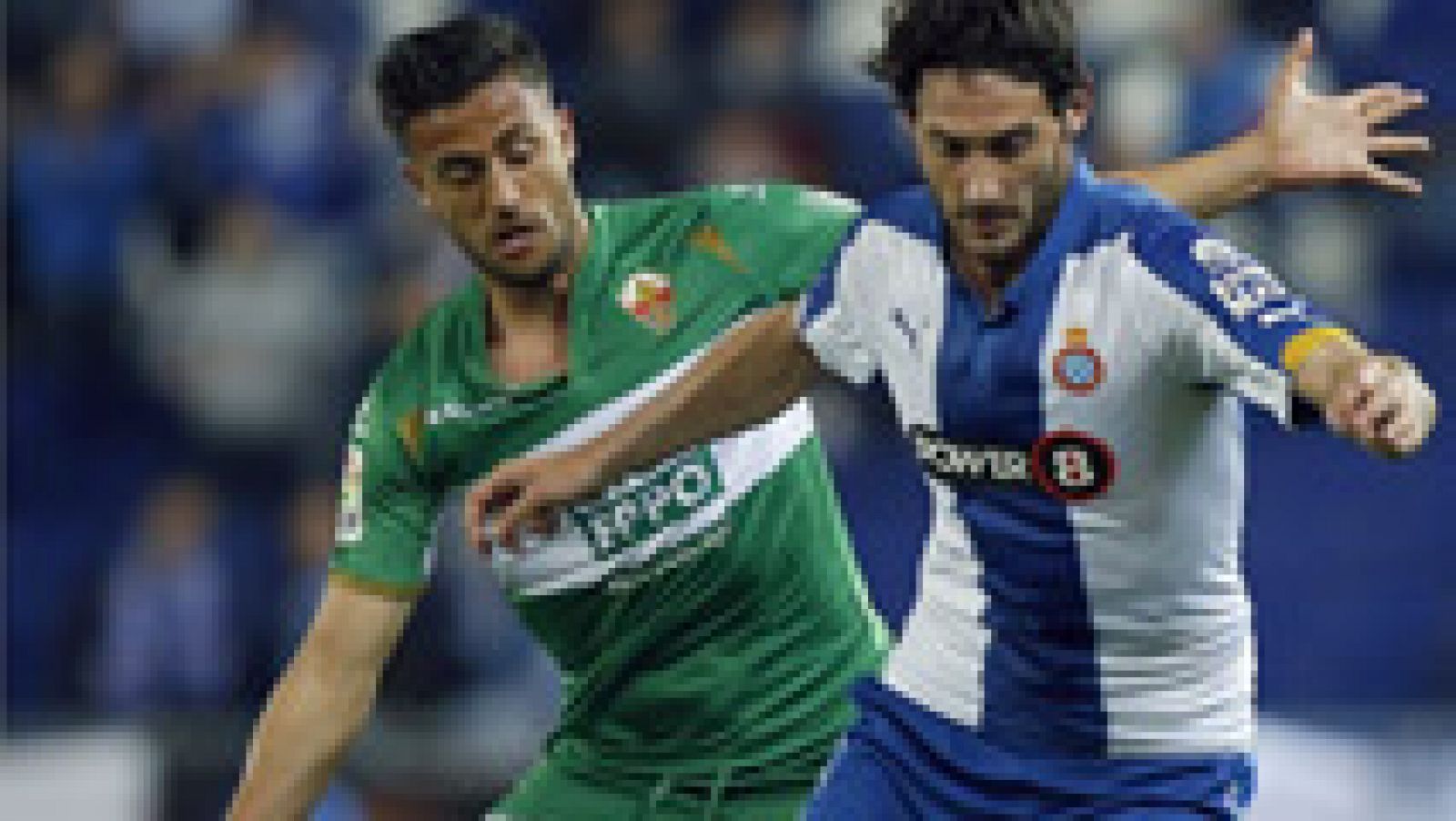 Segio García y Herrera marcaron los tantos del empate entre Espanyol y Elche, que araña un punto importantísimo en su lucha por la salvación.