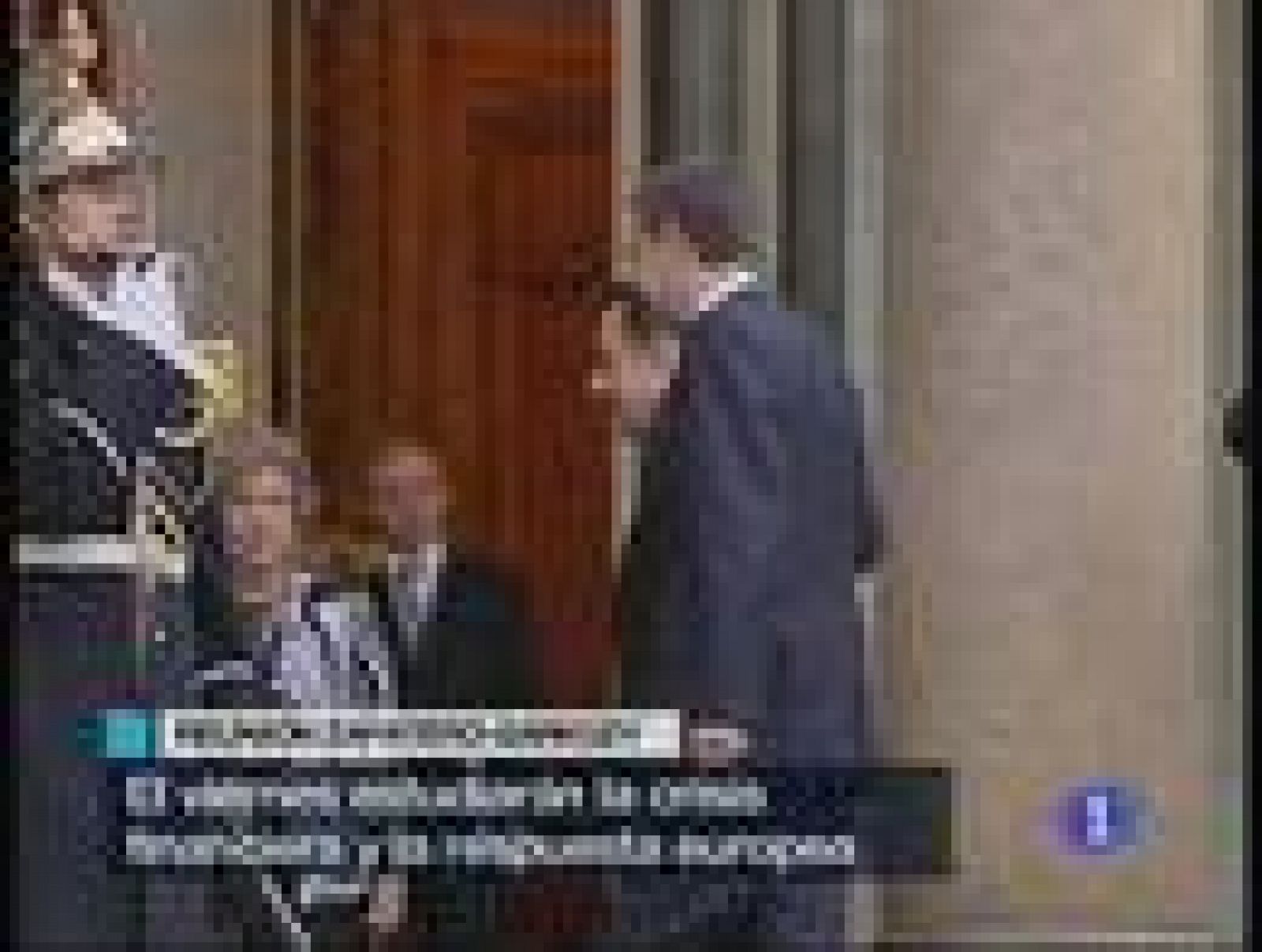 El viernes Zapatero y Sarkozy estudiarán la crisis financiera y la respuesta europea | Ver