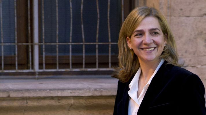 Telediario 1 - La infanta firmaba "sin pedir explicaciones"