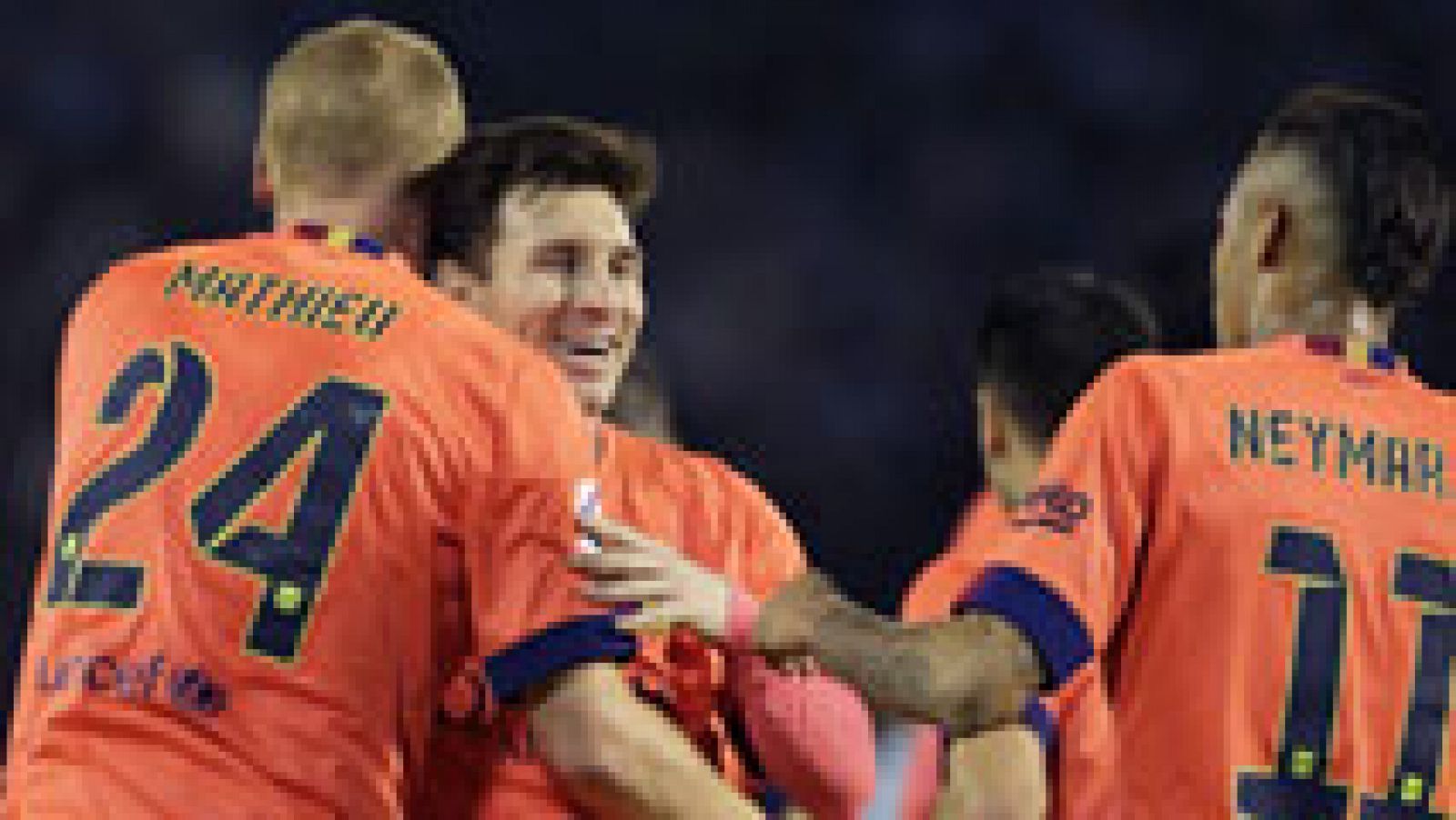 Telediario 1: Messi jugará ante el Almería 50 partidos consecutivos | RTVE Play