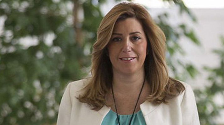 Telediario 1 - Susana Díaz sigue negociando para su investidura