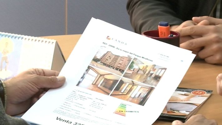 Telediario 1 - Compraventa de viviendas