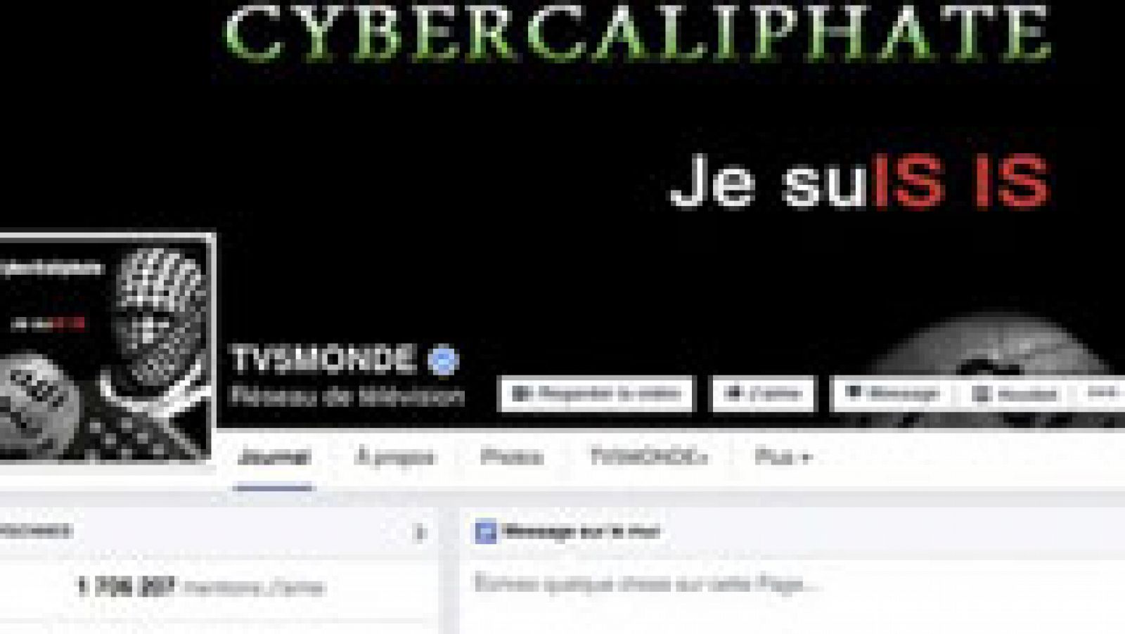 Telediario 1: La cadena francesa TV5Monde, víctima de un ciberataque reivindicado por el grupo terrorista del Estado Islámico | RTVE Play