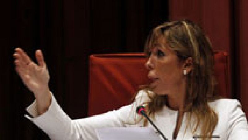 Sánchez-Camacho asegura en el Parlament que la grabación del restaurante "La Camarga" está manipulada