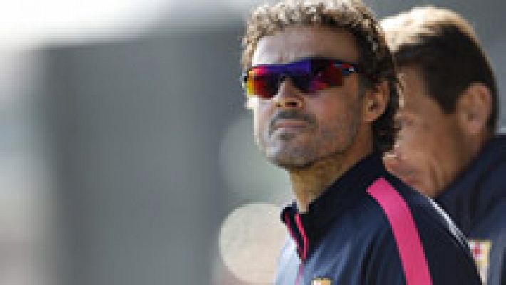 Telediario 1 - Luis Enrique: "No firmo un empate"