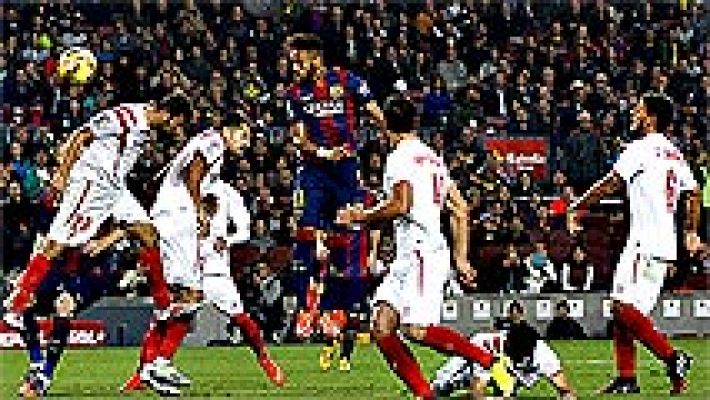 Telediario 1 - El Pizjuán, escollo de Barça en camino al título ante Sevilla invicto en casa