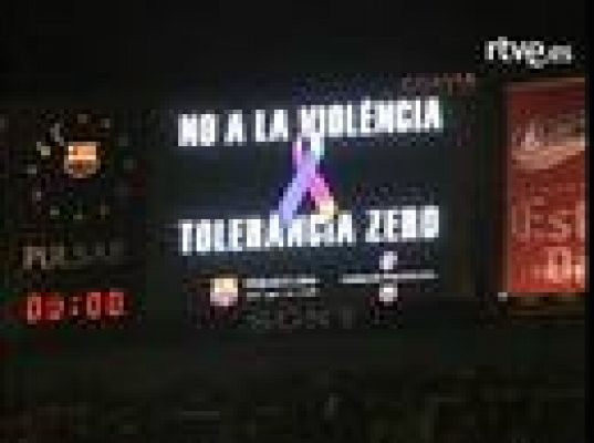 El Camp Nou contra la violencia