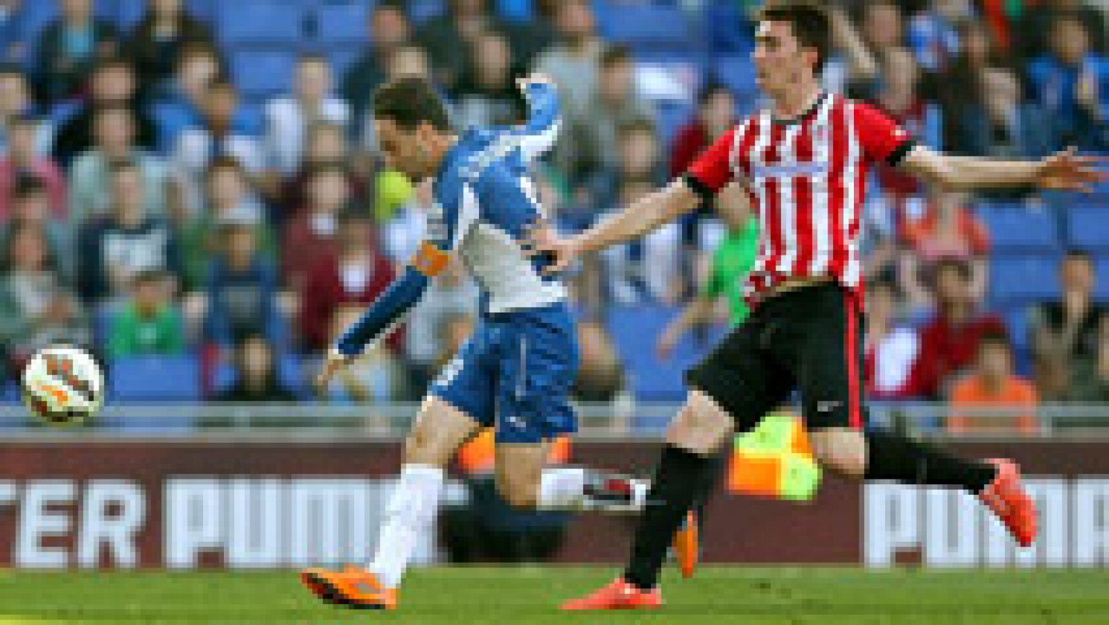 El Espanyol ha sellado su permanencia en Primera gracias a la victoria conseguida sobre el Athletic con un gol de Sergio García.