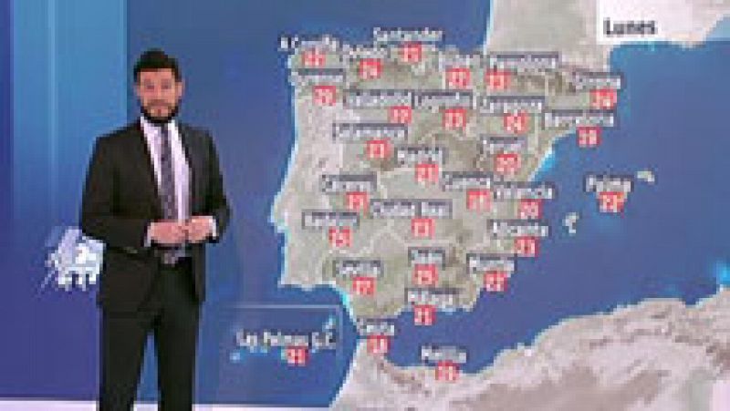 Subida de temperaturas y viento fuerte de Levante