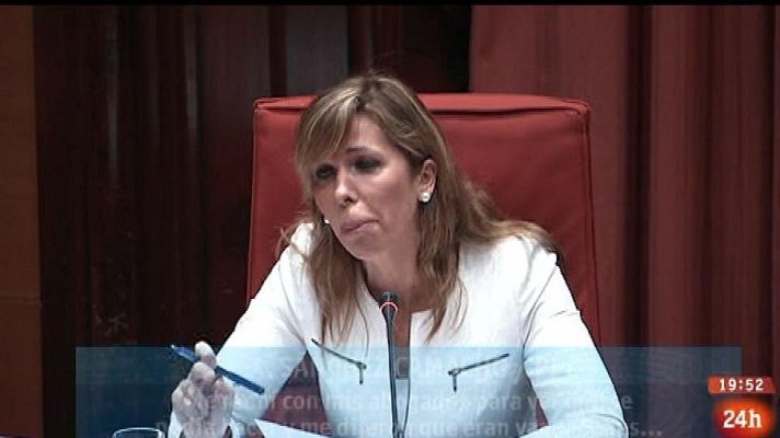 Sánchez-Camacho en el Parlament