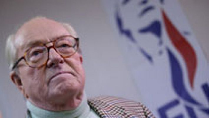 Telediario 1 - Jean-Marie le Pen renuncia a ser candidato en las próximas elecciones regionales en Francia