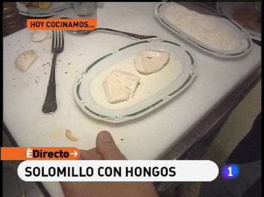 Solomillo con hongos